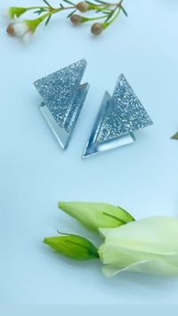 Image 2 of Náušnice Clair třpytivé 