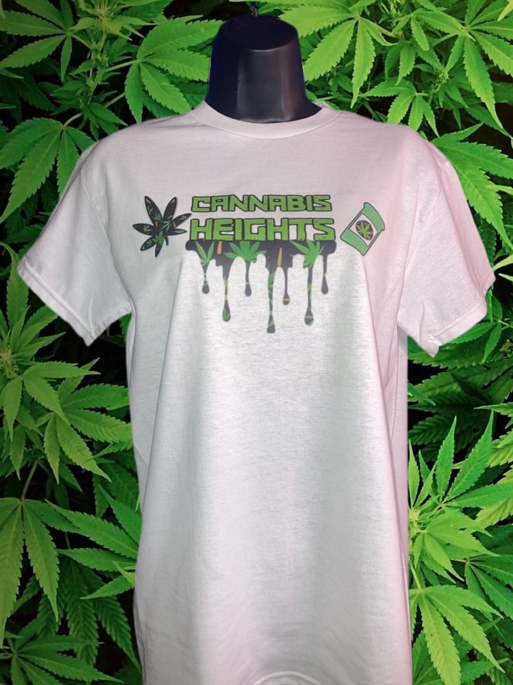 Image of Cannabis Heights Dispensary Drip T-Shirt1