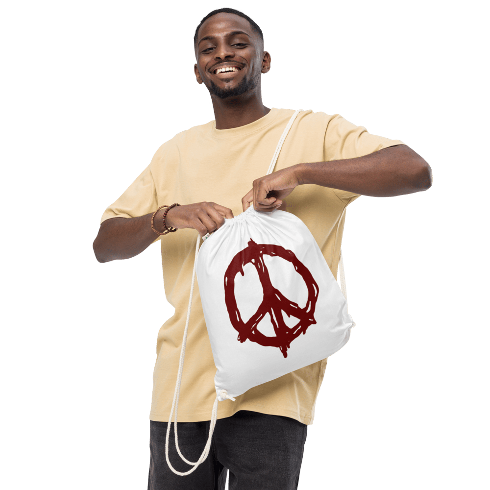 ORGANIC COTTON DRAWSTRING BAG