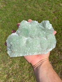 Image 5 of Frosty Green Fluorite Crystal Specimen #2224