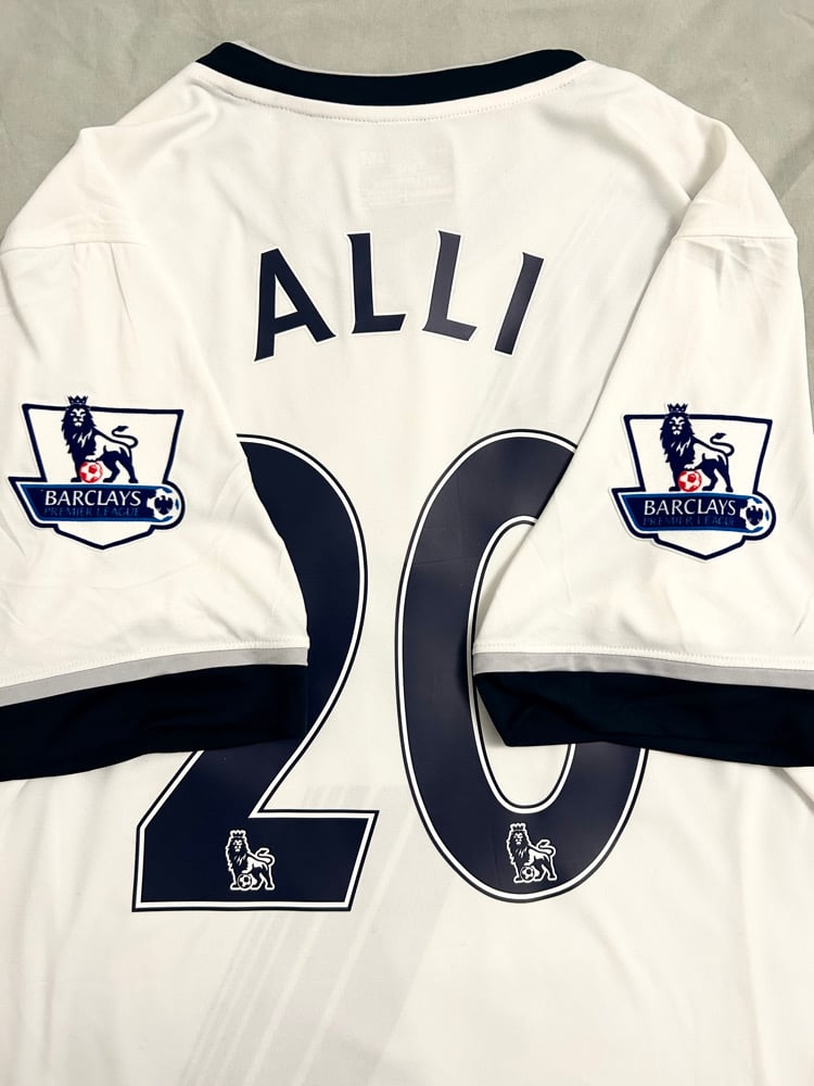 Image of Tottenham Hotspur “ALLI 20” 2015/16 Home Shirt + PL patches(L)