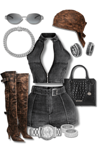 Image 2 of Midnight Denim Set