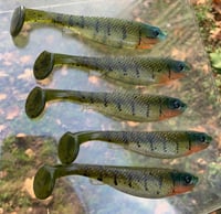 Image 3 of 5” G5 Hand Poured Swimbaits - G5 - 1019