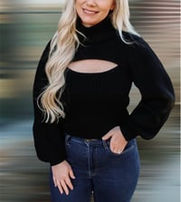 Cutout Sweater