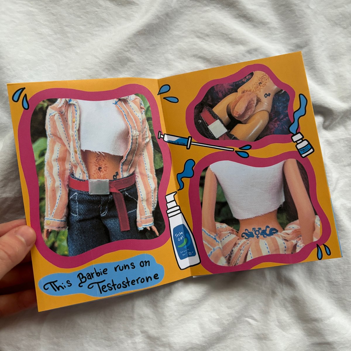 Image of Barbie / Garfield / Furby Zines