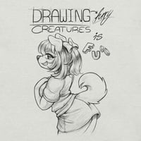 Image 3 of Drawing Furry Creatures - Unisex T shirt