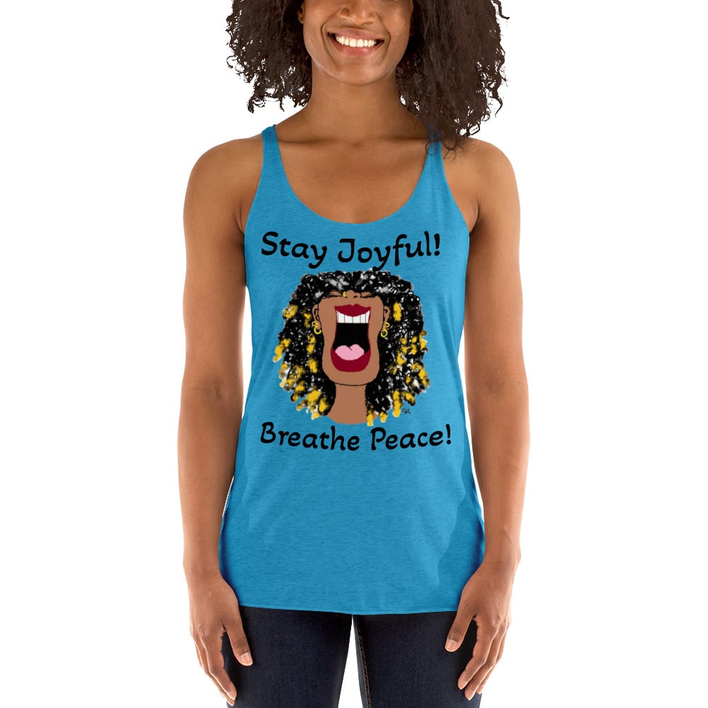 Joyful Women's Racerback Tank Top