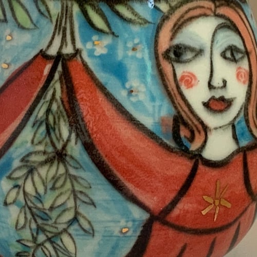 Image of Fairytales vase , Blossom dance .