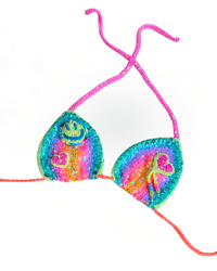 Image 1 of Candy chaos bikini top