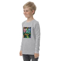 Image 3 of Youth long sleeve tee with Wild