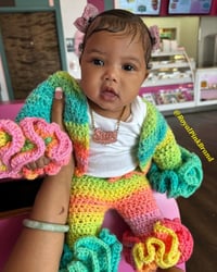 Image 2 of Crochet Sweatsuit 