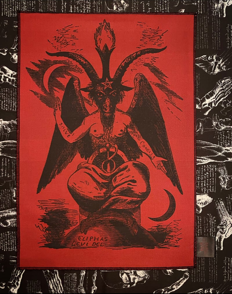 Baphomet: Sabbatic Goat 10x15 | Hellbound Hanks