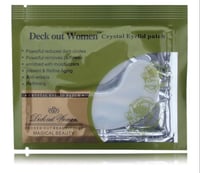 Image 1 of 4 pairs of Deck out Women Crystal Eyelid patch