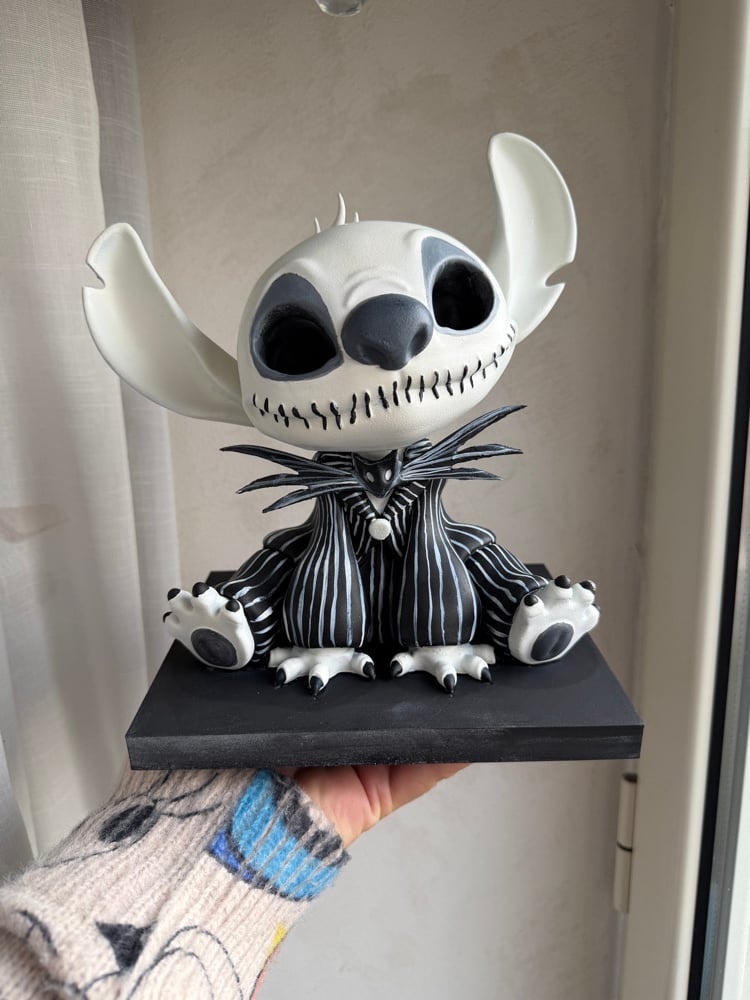 Image of Stitch Skellington Christmas limited edition + Gift Stitch Xmas decoration