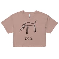 Image 1 of dog Women’s crop top 