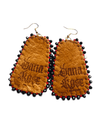Image 5 of Stoned Inlay Earrings 