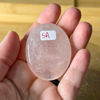 Image 1 of Rose Quartz Palm Stone ($7)