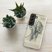 Image 12 of Antique Anatomical Illustration Veins of the Human Head Tough case for Samsung®