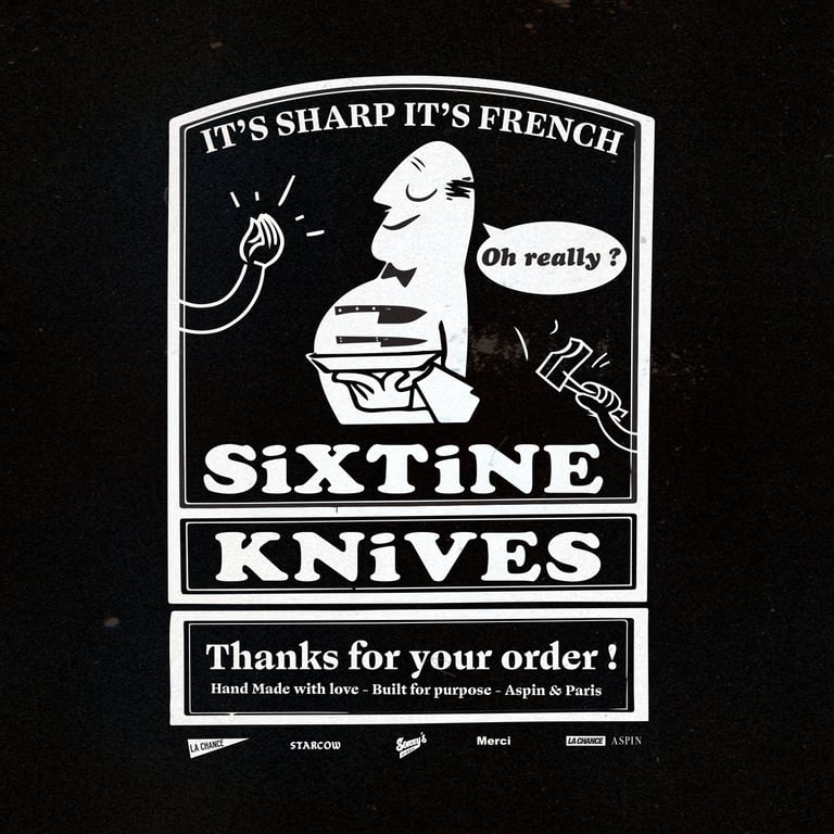 16 KNIVES Le T « Oh really »