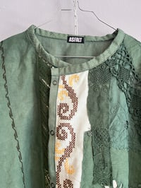 Image 3 of Sunday puzzle jacket, green (xs-xxl)
