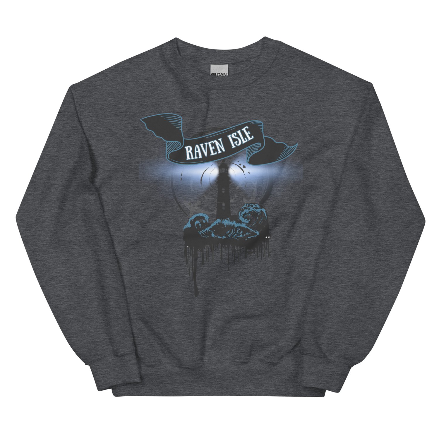 Image of Officially licensed does it hurt Raven Isle black Unisex Sweatshirt