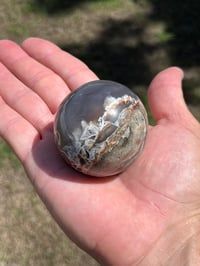 Image 15 of Volcano Agate Sphere #2832