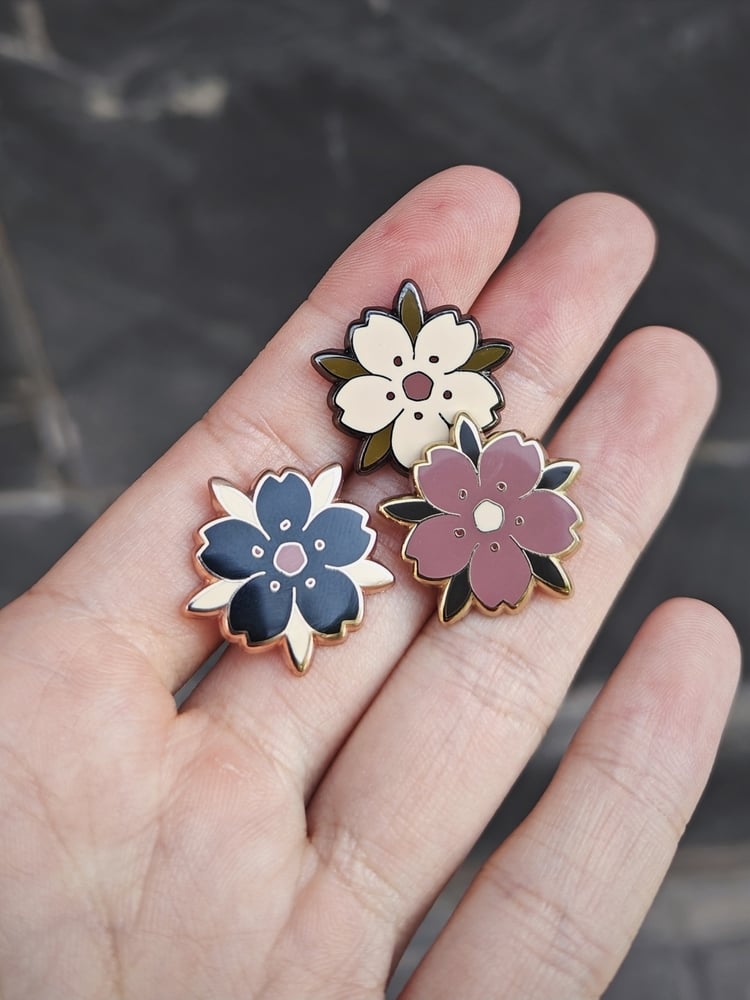 Image of Sakura collection | Mini hard enamel pin
