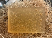 Image 2 of UNSCENTED Honey and Oatmeal Honeybee Glycerin Body Bar