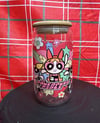 16oz "Power Puff Girls" Libbey Glass Cup