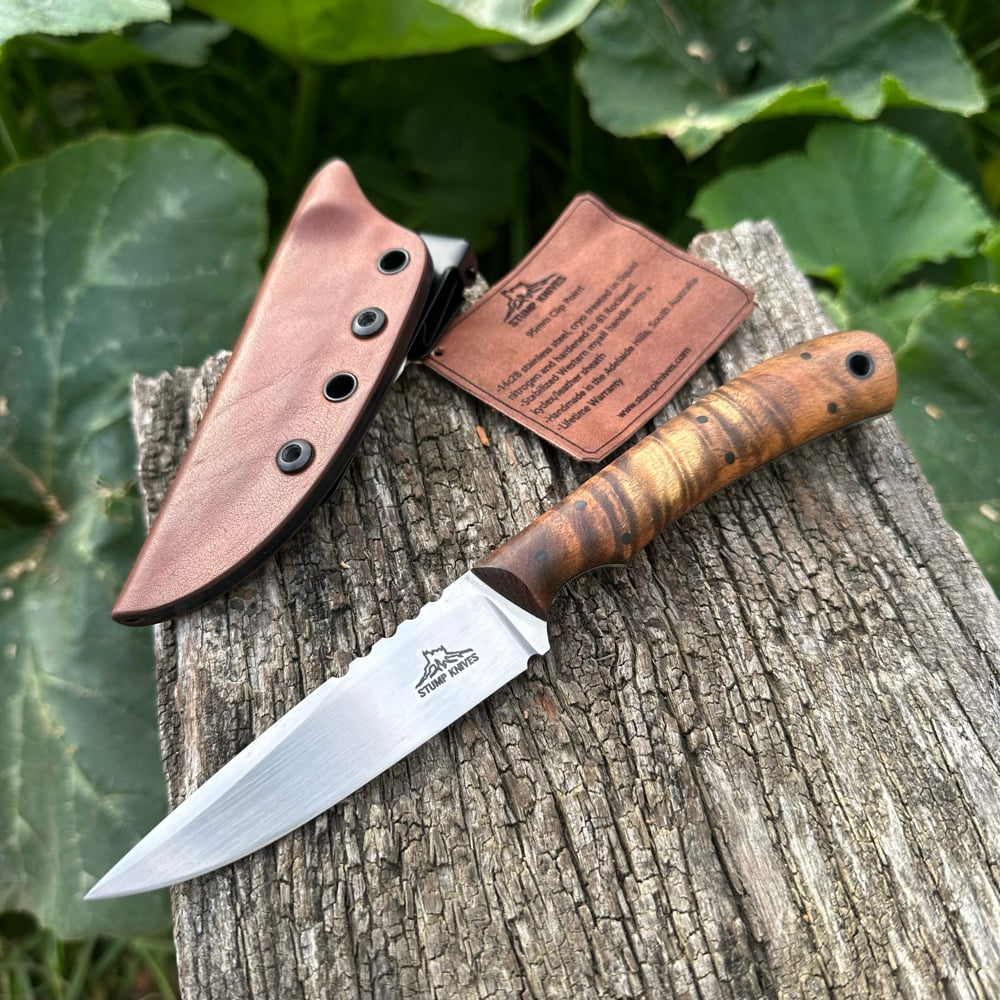 Image of 95mm Clip Point 14c28n Myall
