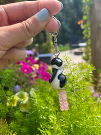 Image 4 of Black-necked Stilt Keychain