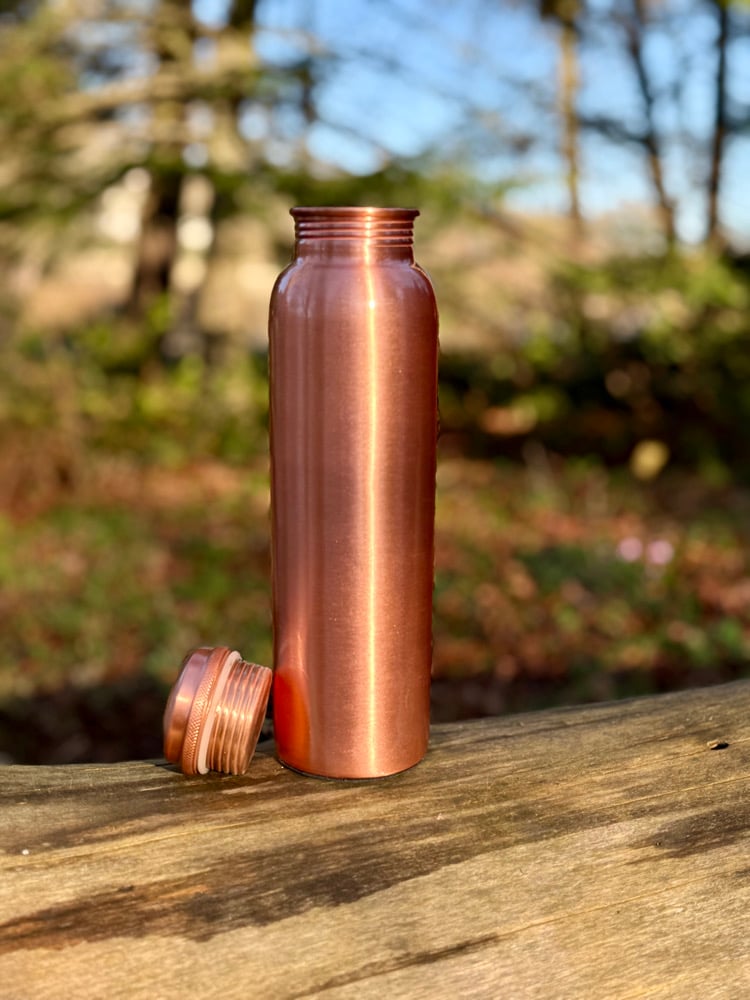 Image of Copper Water Bottle #3