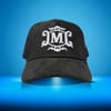 M-LUXURY SUEDE TRUCKER HAT// WHITE EMBROIDERY 