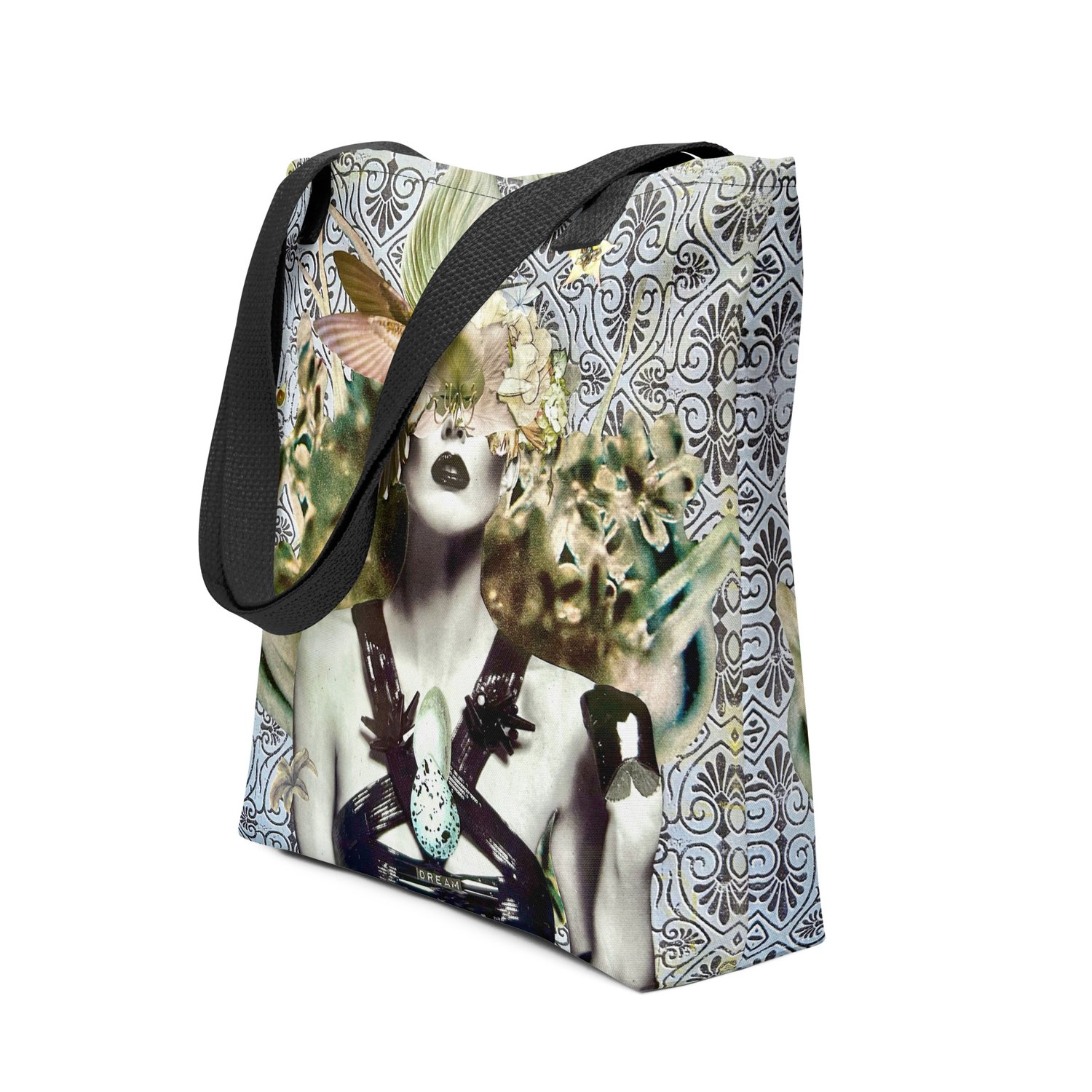 Image of The Personification of Smoke - All Over Print Tote Bag