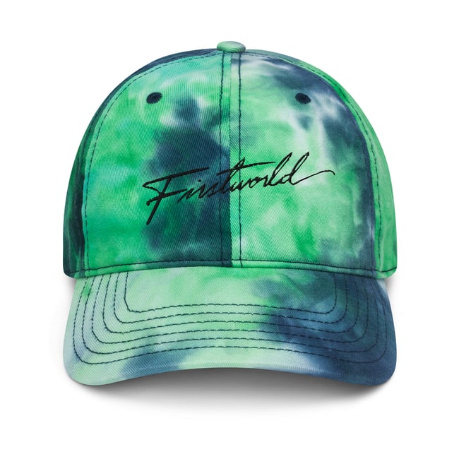 Neon Tie Dye Hat