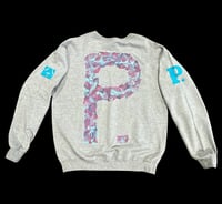 Image 2 of Lake Blue Grey Crewneck