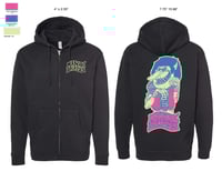 Image 3 of Creep Graphic - Zip Up Hoody