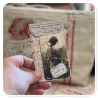 Image 7 of handmade french lace sewing pouch needle book and pin cushion