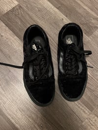 Image 1 of velour Vans 