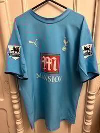 Image 8 of Tottenham Hotspur “DEFOE 18” 2006/07 Away Shirt + PL patches (L)