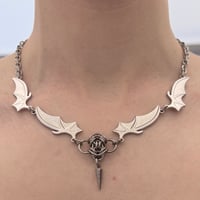 Image 3 of Wide Winged Necklace