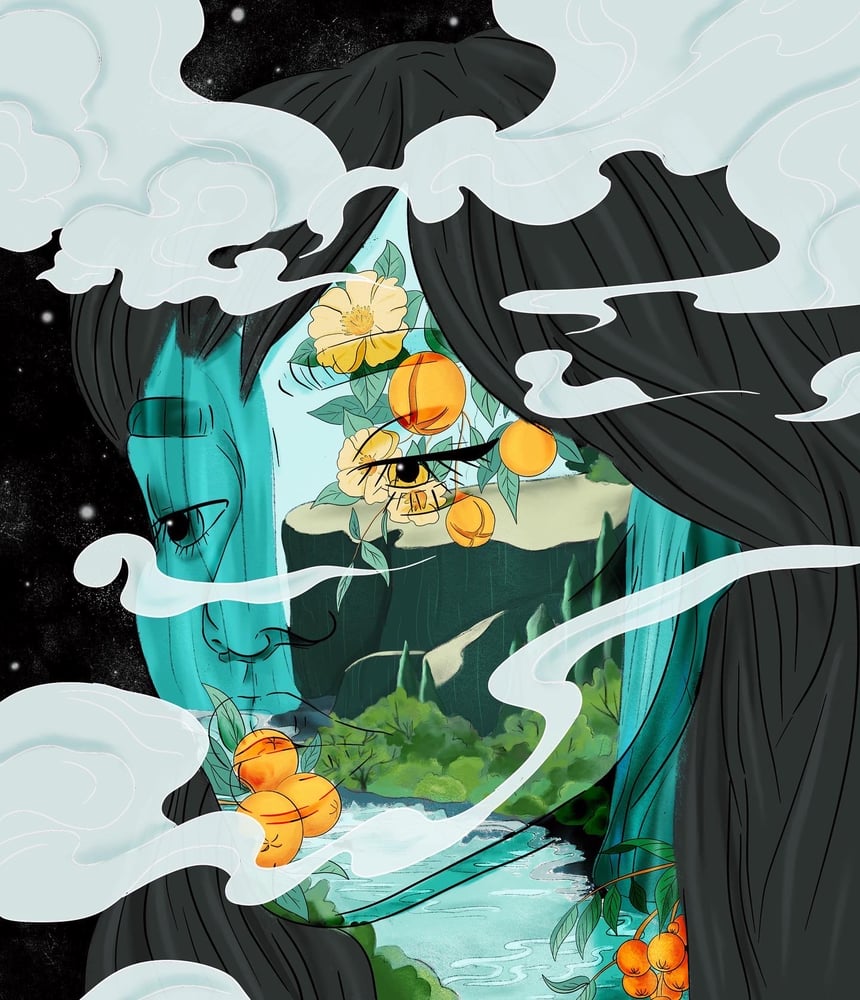 Image of Nature Flows Through You - Prints