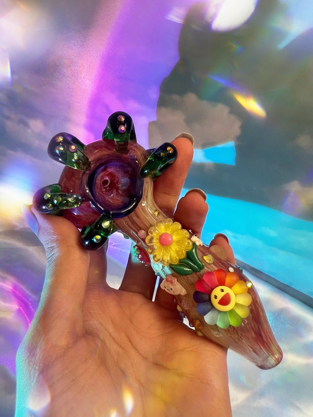 Spring flower 🌸 bling pipe