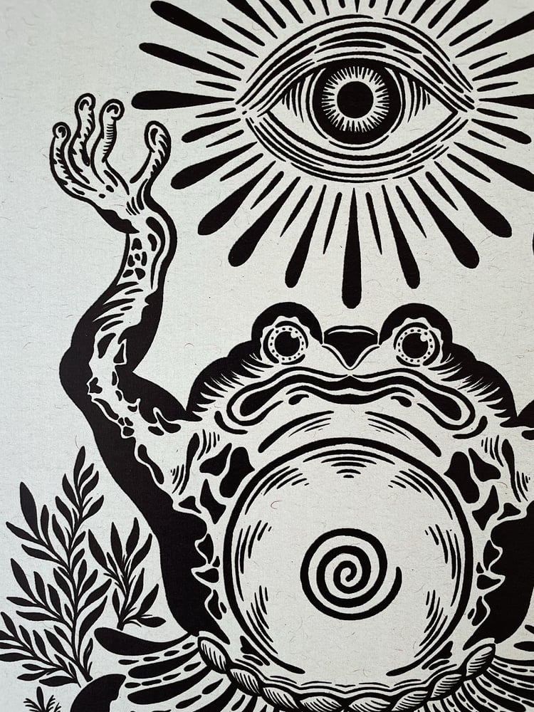 Image of Frog Print