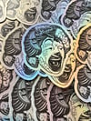 B&G Holographic Fried Clown Stickers