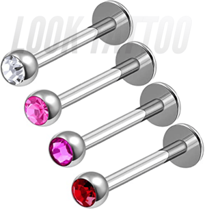 LABRET JEWERLY ZIRCON 