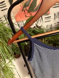 Image 2 of Navy Gap stripe bodysuit 