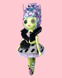 Image 3 of RESERVED FOR TAMARA MEDIUM SPOOKY ART DOLL 