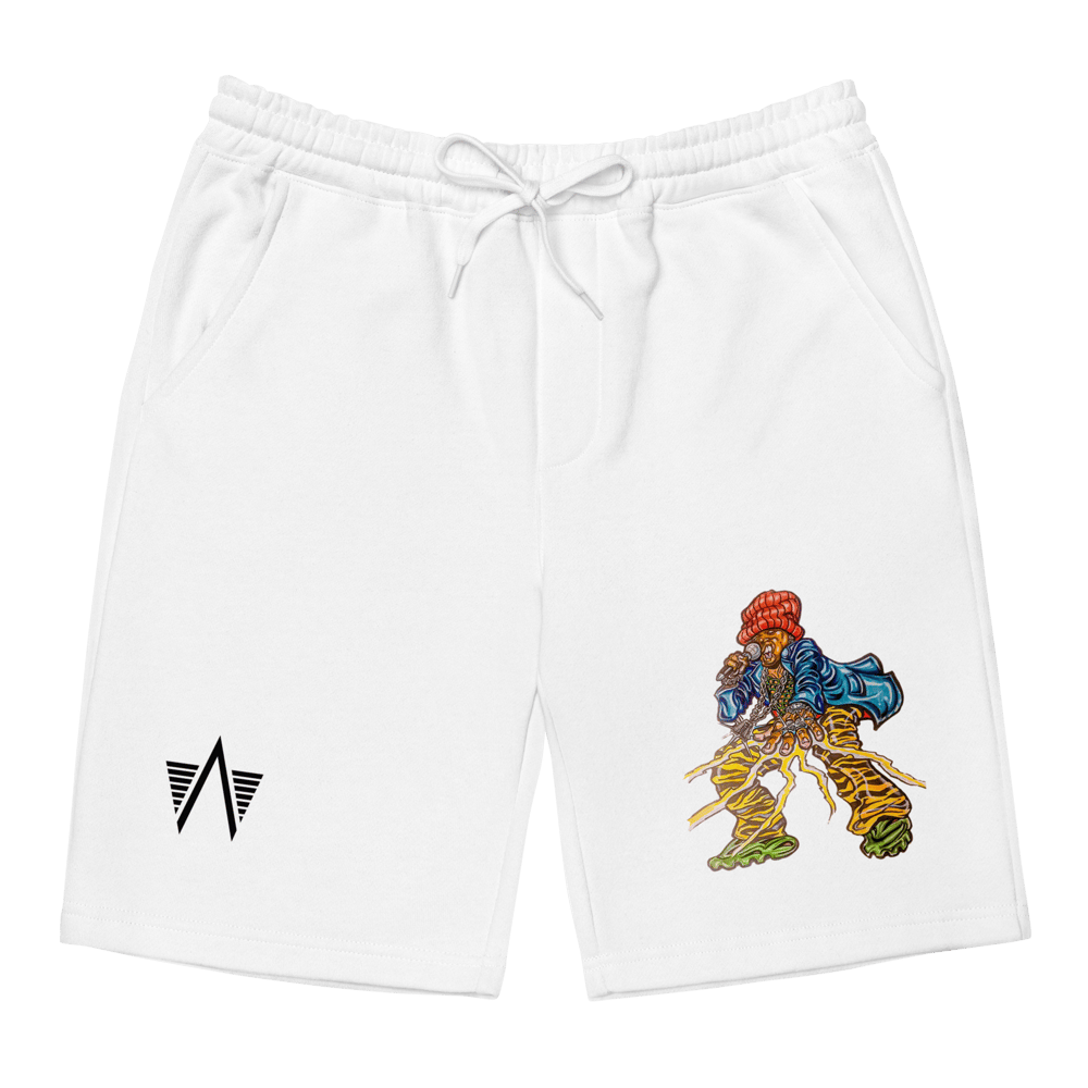 "AUDACI" SLO Fleece Shorts [ART ILLUSTRATED BY GREGORY HAWKINS]