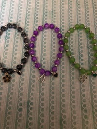 Image 2 of Bracelets 💚🖤💜